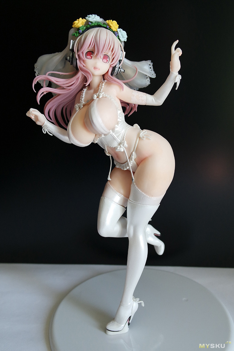 Фигурка Super Sonico – 10th Anniversary Figure Wedding Ver.