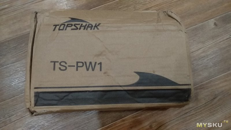 Бесщеточный ударный гайковерт  Topshak, с аккумулятором TS-PW1 15000 мАч (3Ач/18.5В) и крутящим моментом 380 Нм(38.7 кг)