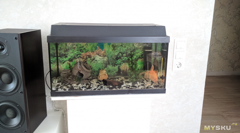 Фото крышки для аквариума 140 литров с подсветкой