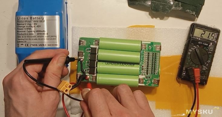 Бюджетный ремонт аккумуляторных батарей Topcona